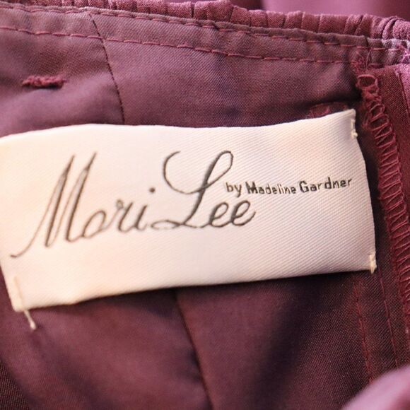 Mori Lee Strapless Flowy Maxi Evening Prom Dress - Picture 10 of 13